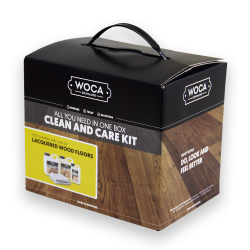 Woca Clean and Care Kit Lacquered Wood, Box, 699973UK-M (DC)   Woca Clean and Care Kit Lacquered Wood, Box, 699973UK-M (DC)